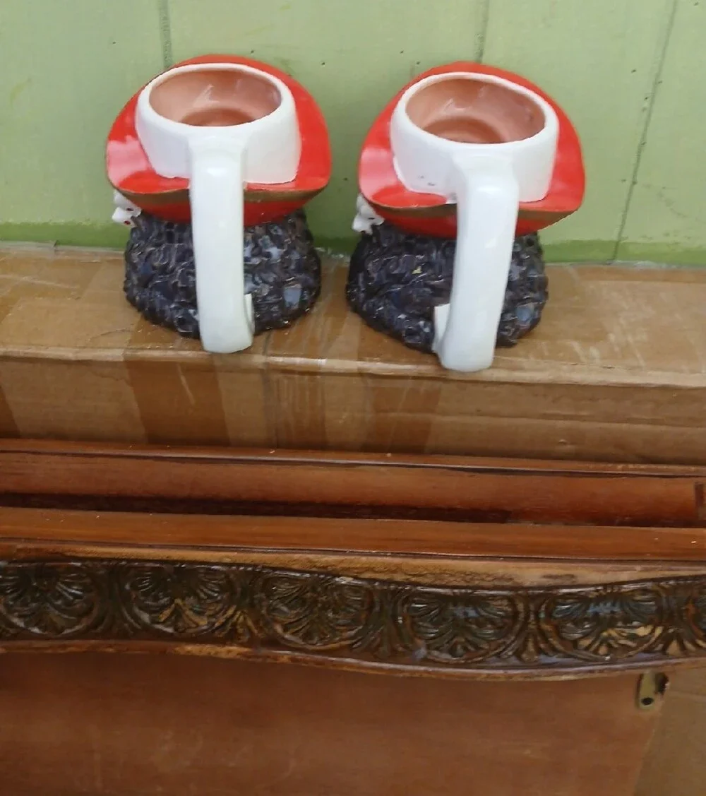 Ceramic Mugs Pair